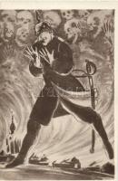 WWI Anti German propaganda (cut)