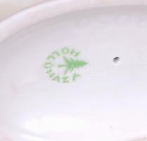 Kézzel festett, jelzett, Hollóházi porcelán Aladdin figura / 
Hand painted Aladdin figure, 11x12x8cm