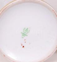 Sopron városképes Hollóházi porcelán söröskorsó, 15cm