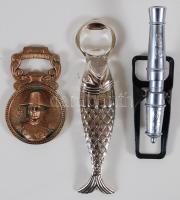 3db különleges formájú sörnyitó /  Beer openers in unusual shape