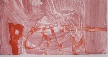 Cs. Németh Miklós jelzéssel: Bárhölgy. Olaj, karton, 70×50 cm