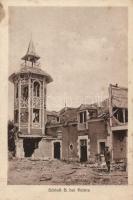 Reims military WWI, damaged castle (fa)
