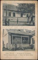 Temesrékás Main square, residential buildings (EK)