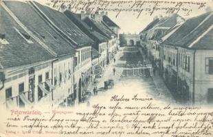 Újvidék Pétervárad Main street (EK)