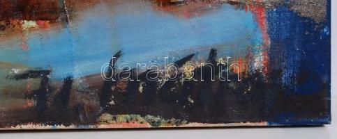 Mátrai jelzéssel: Cím nélkül. Olaj, vászon, 60×90 cm