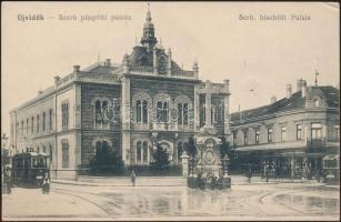 Újvidék Serbian bishop palace, trams (EK)