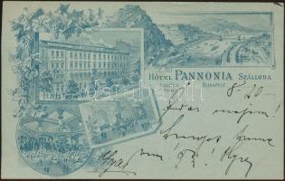 1899 Budapest V. Hotel Pannonia (EK)