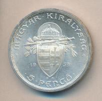 1938. 5P Ag "Szent István" T:1-