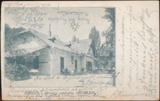 Budapest II. Lipótmező Schüller J. hárshegyi vendéglője (b)