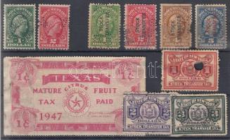 USA 10 db okmánybélyeg