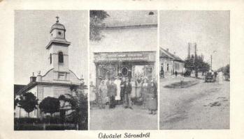 Sárosd Hangya szövetkezet, templom