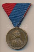 1938. "Felvidéki Emlékérem - II. Rákóczi Ferenc" Br emlékérem eredeti mellszalaggal T:2 Hungary 1938. "Commemorative Medal for the Liberation of Upper Hungary" bronse medal with original ribbon C:XF