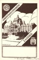 Zagreb, Croatian Philatelic Company, artistic pavilion, s: M. Stern (EK)