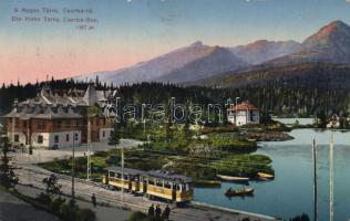 Tátra Csorba-tó, electric railway, Divald & Monostory