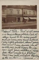 Nagyszombat the shop of Lipót Bernfeld