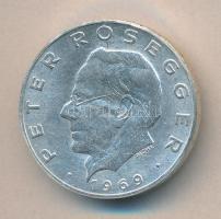 Ausztria 1969. 25Sch Ag "Peter Rosegger" T:2 Austria 1969. 25 Schilling Ag "Peter Rosegger" C:XF