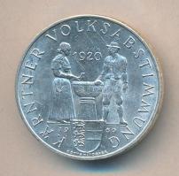 Ausztria 1960. 25Sch Ag "Karintia, népszavazás 1920" T:2 Austria 1960. 25 Schilling Ag " 40th Anniversary-Carinthian Plebescite" C:XF