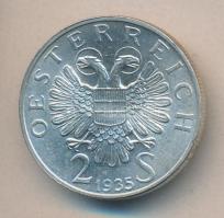 Ausztria 1935. 2Sch Ag "Karl Lueger" T:2
Austria 1935. 2 Schilling Ag "Karl Lueger&qu...