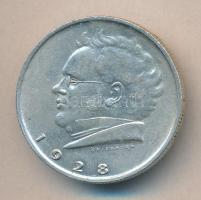 Ausztria 1928. 2Sch Ag "Schubert" T:2/2- Austria 1928. 2 Schilling Ag "Schubert" C:XF/VF