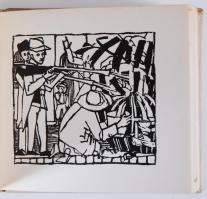 6db könyv Kondor Béla illusztrációival: Denis Diderot, Házasság és hűség; C.F. Ramuz: A nagy-nagy so...