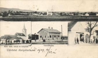 Alsópéterfa railway station, cooperative store