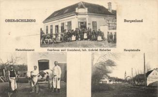 Felsőcsatár, Oberschilding, Habetler fogadója, mészárosok