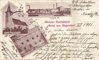 Cinfalva, Siegendorf with sugar factory