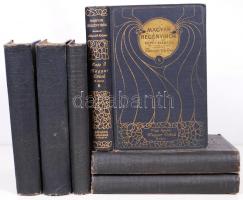 Mikszáth Kálmán: Magyar regényírók képes kiadása. Összesen 6 db: 6,23,24,42,43,50-es  számok