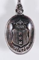 6db, részben ezüstözött díszkanálka