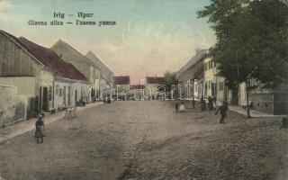Ürög, Irig main street