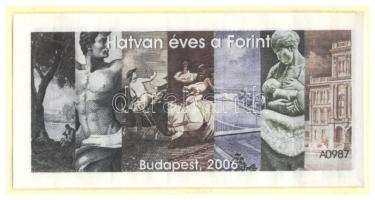 2006. 500Ft "Hatvan éves a Forint" emlékkiadás díszcsomagolásban tanúsítvánnyal T:I Csak 1...