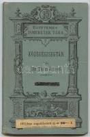 Dr. Thim József: Népszerű közegészségtan. Pozsony 1899. Kiadja Stampfel Károly.