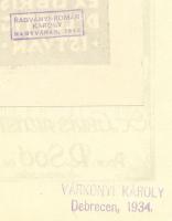 7db ex libris, közte Várkonyi Károly, Gergely Sándor, Divéky József által jelzett