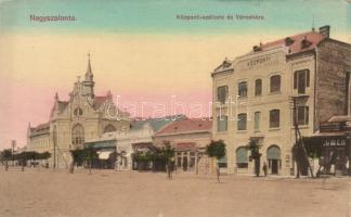 Nagyszalonta Hotel Central, town hall