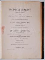 Dr. Lóczy Lajos és Cholnoky Jenő: Földtani közlöny. Budapest 1900. Franklin Társulat.