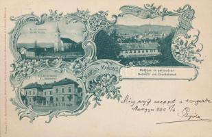 Medgyes with railway station