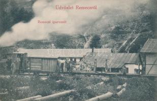 Remetelórév, Remecz Industrial railway