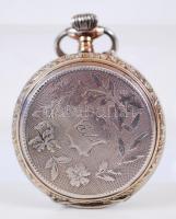 Ezüst (Ag.) zsebóra, sérült, nem jár, bruttó:25,7 g/
Silver pocket watch, does not work
