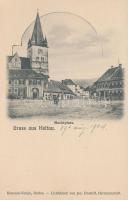 Nagydisznód, Heltau, market place