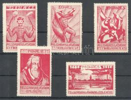 1936 Mohács felszabadulásának emlékére levélzáró sor