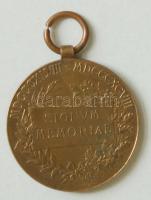 1898. "Jubileumi Emlékérem Fegyveres Erő Számára / Signum memoriae (AVSTR)" Br érem mellsz...