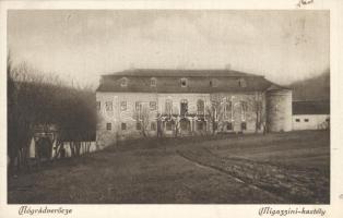 Verőce (Nógrádverőce) Migazzini kastély (lyuk / pinhole)