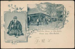 1899 Ada Kaleh bazaar, Turkish folklore