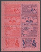 1914-1915 Baba Kiállítás kisív