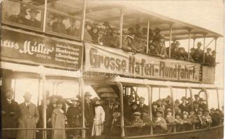 Hamburg Rundfahrt Foto AK