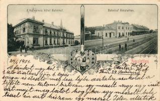 Amstetten mit Bahnhof