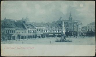 Kolozsvár main square (wet damage)