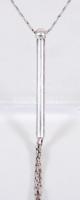 Ezüst (Ag) nyaklánc / 
Silver necklace, 40cm, 5,1gr