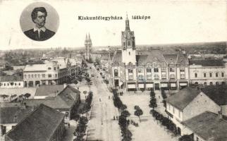 Kiskunfélegyháza Vargha István és Frankl Ede kereskedése, Petőfi Sándor arcképe (Rb)