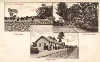 Felsőgöd vasútállomás, Család otthon - eladó telkek